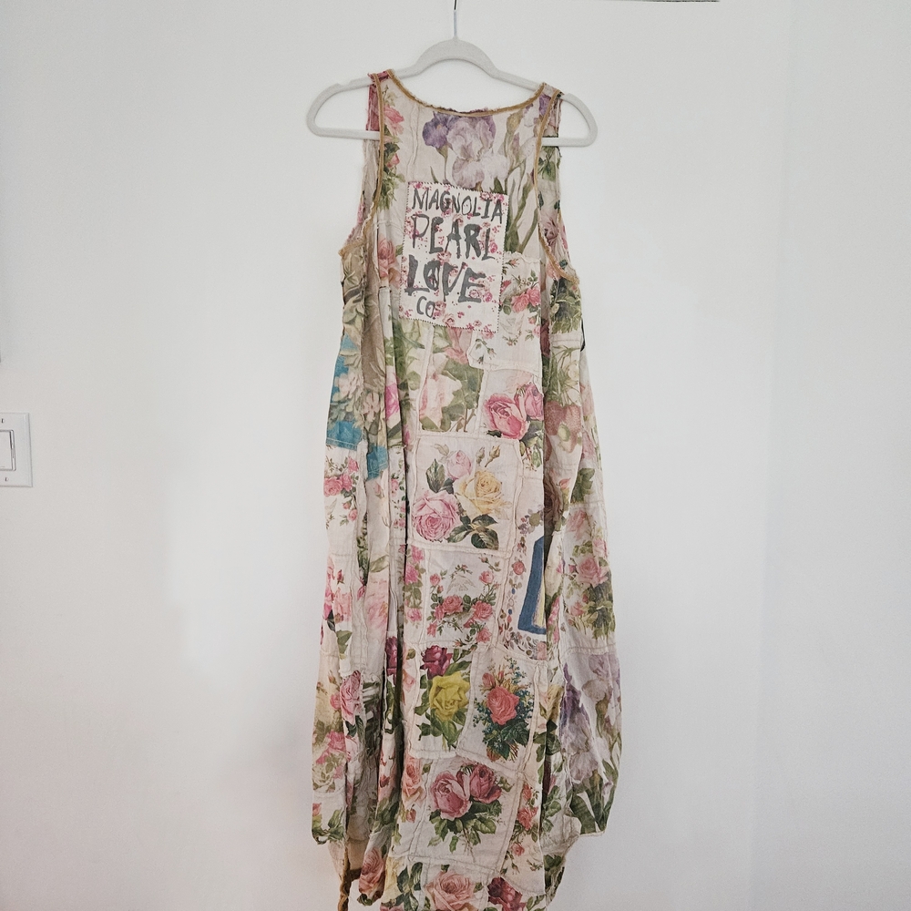 Magnolia Pearl Patchwork Layla Tank Dress Lady Madonna NWT New With Tags - Picture 3 of 7